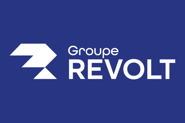 nouvelle identité : logo du Groupe Revolt