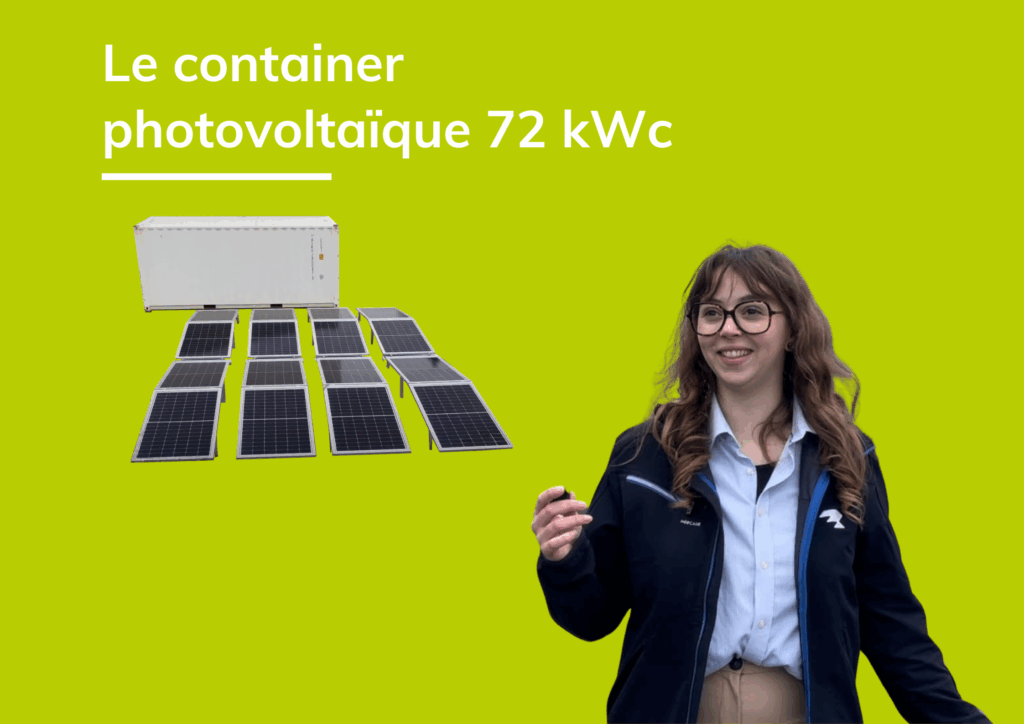 container photovoltaïque