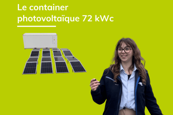 container photovoltaïque