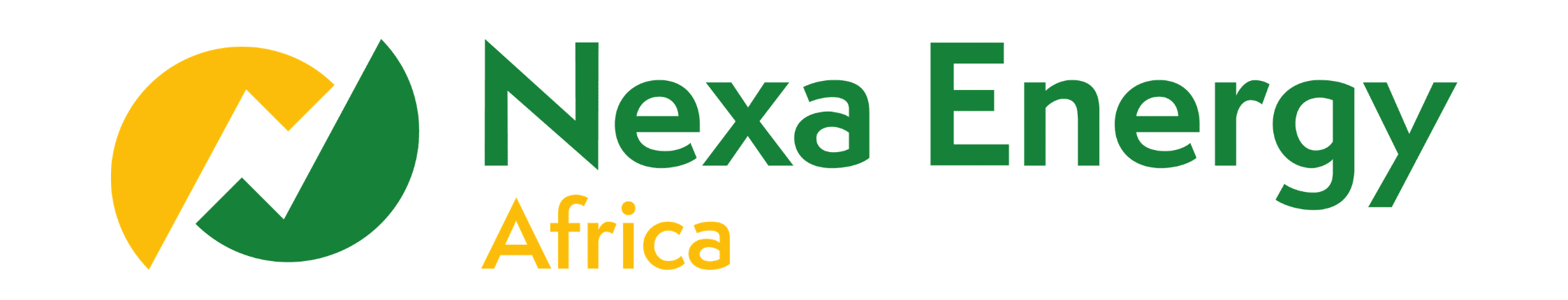 Logo de Nexa Energy Africa, entité du Groupe Revolt spécialisée dans les solutions énergétiques durables en Afrique.